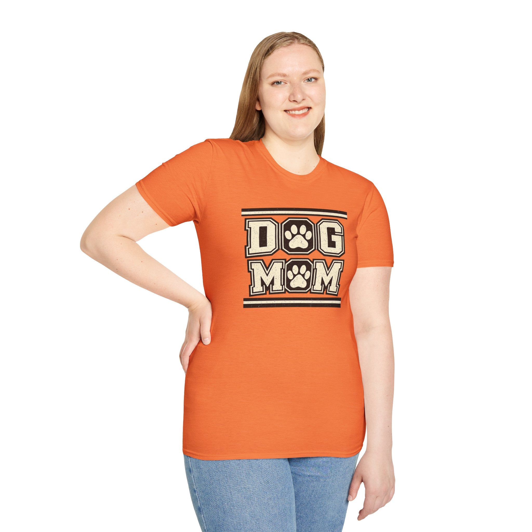Copy of Copy of Unisex Softstyle Dog Mom T-Shirt