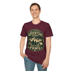 Copy of Unisex Softstyle My Favorite Adventure Has Paws T-Shirt