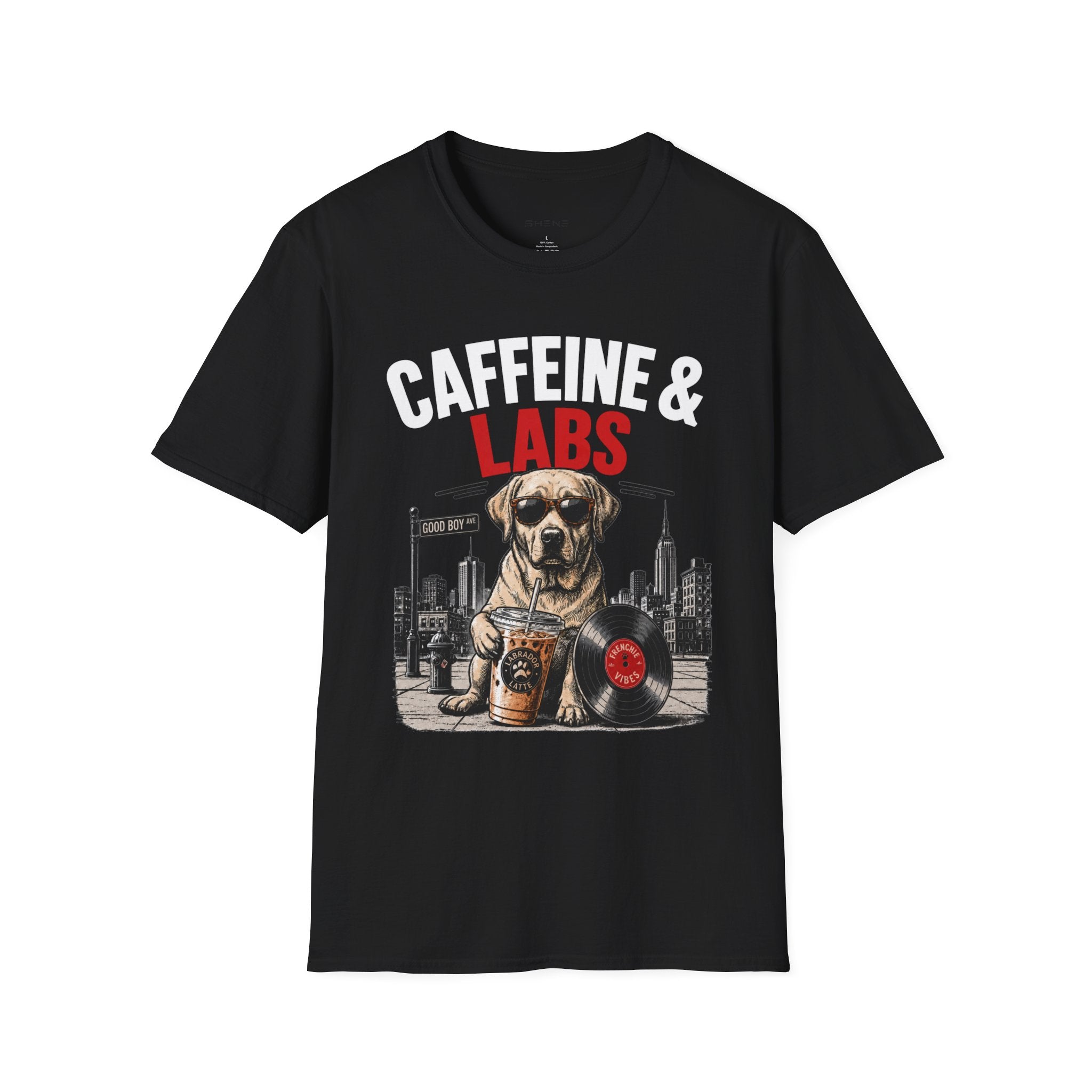 Unisex Softstyle Labs Caffeine Fuel T-Shirt