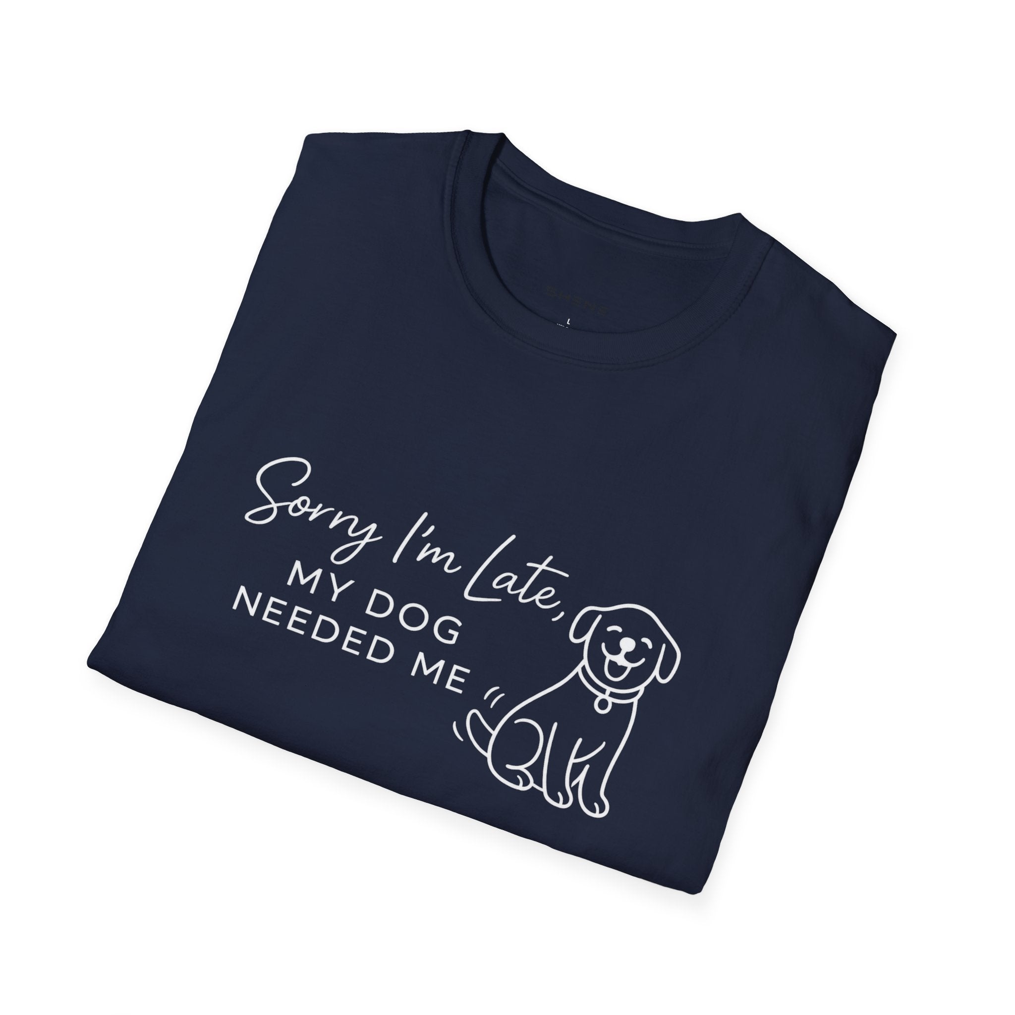 Copy of Copy of Unisex Softstyle Sorry i'm Late T-Shirt