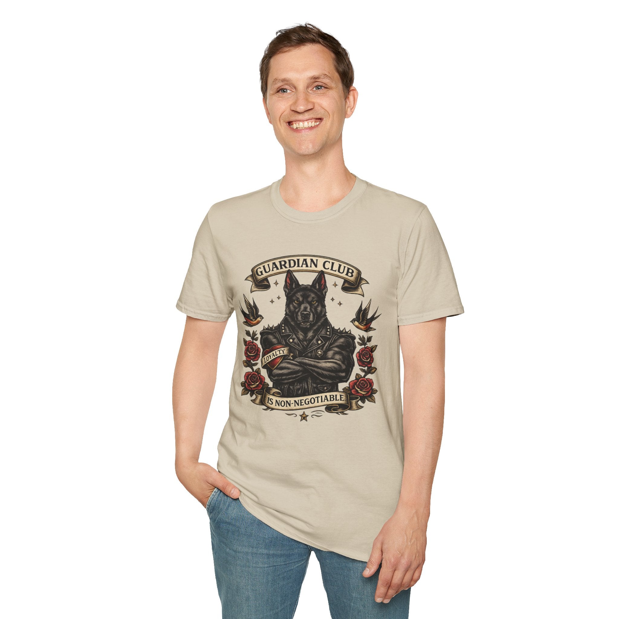 Copy of Copy of Unisex Softstyle Guardian Dog T-Shirt
