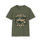 Copy of Unisex Softstyle My Favorite Adventure Has Paws T-Shirt