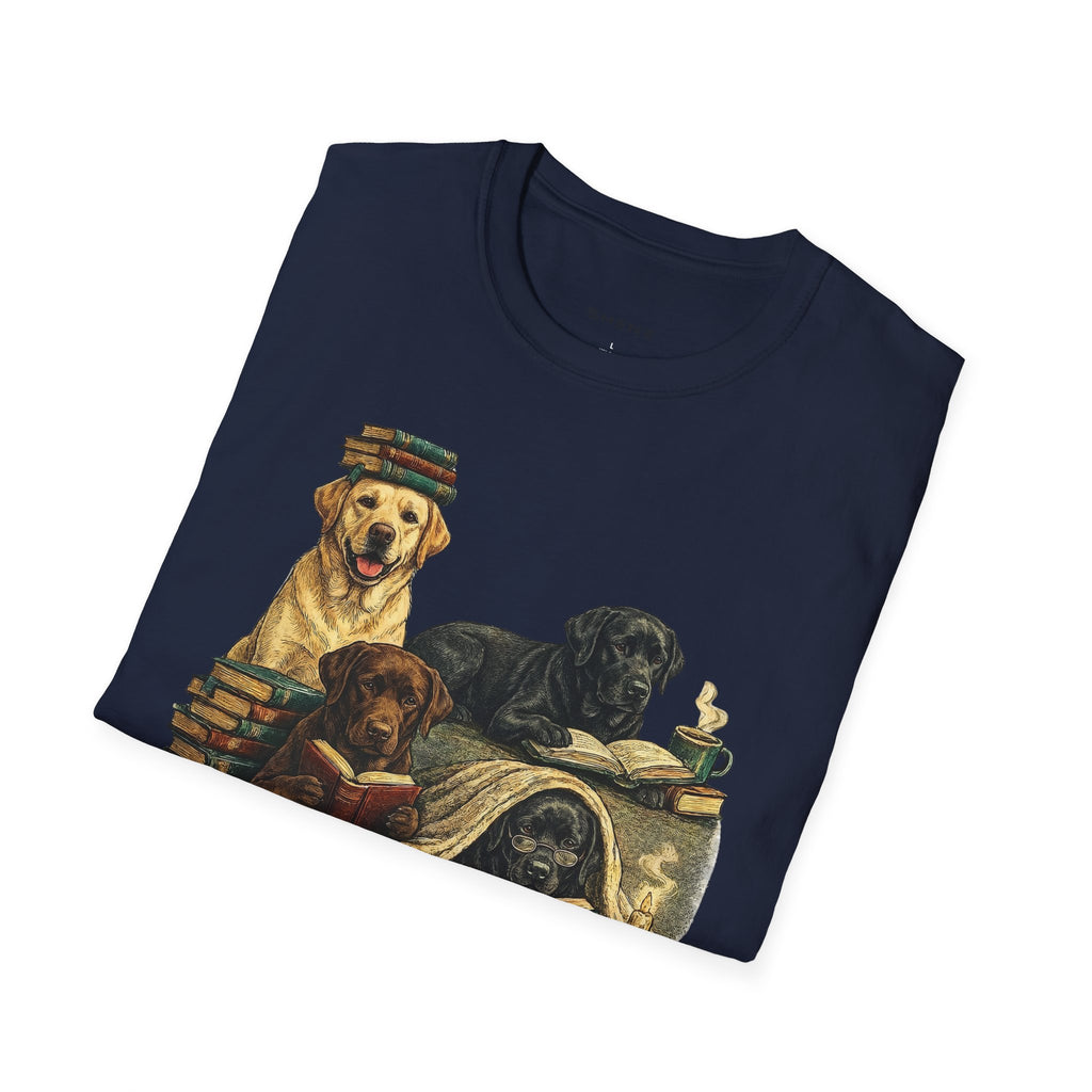 Copy of Unisex Softstyle Labador Library Four Dog T-Shirt