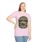 Copy of Unisex Softstyle My Favorite Adventure Has Paws T-Shirt