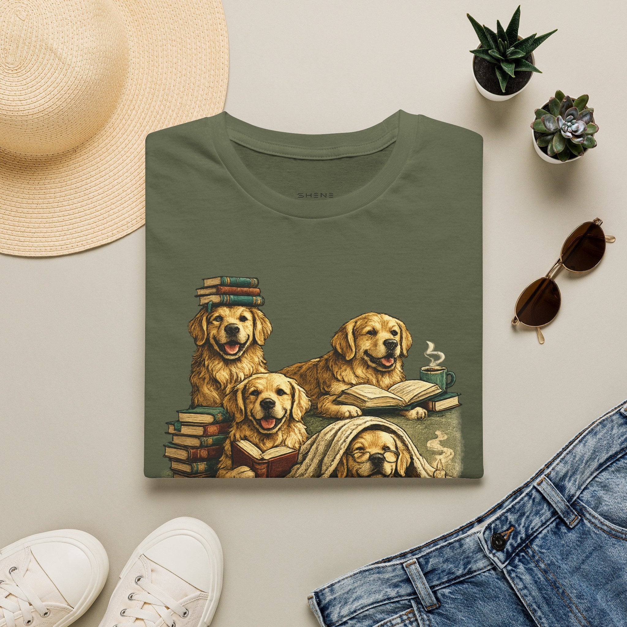 Copy of Unisex Softstyle Golden retriever Society  T-Shirt