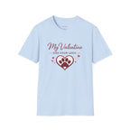 Copy of Unisex Softstyle My valentine has four leg T-Shirt