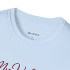 Copy of Unisex Softstyle My valentine has four leg T-Shirt