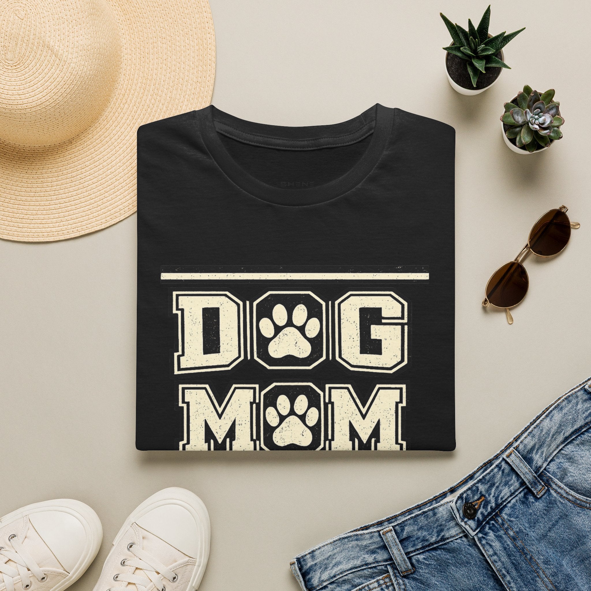 Copy of Copy of Unisex Softstyle Dog Mom T-Shirt