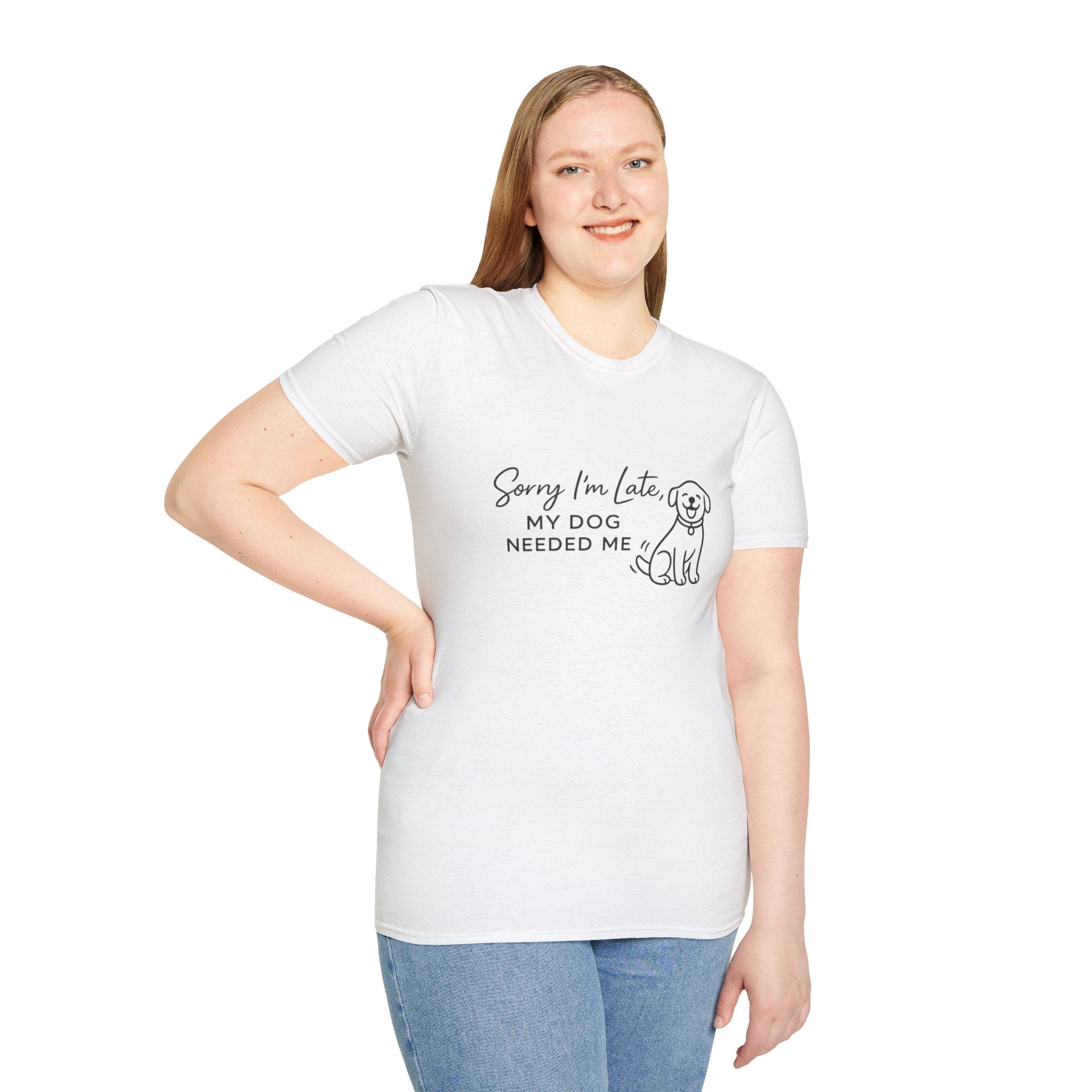 Copy of Copy of Unisex Softstyle Sorry i'm Late T-Shirt