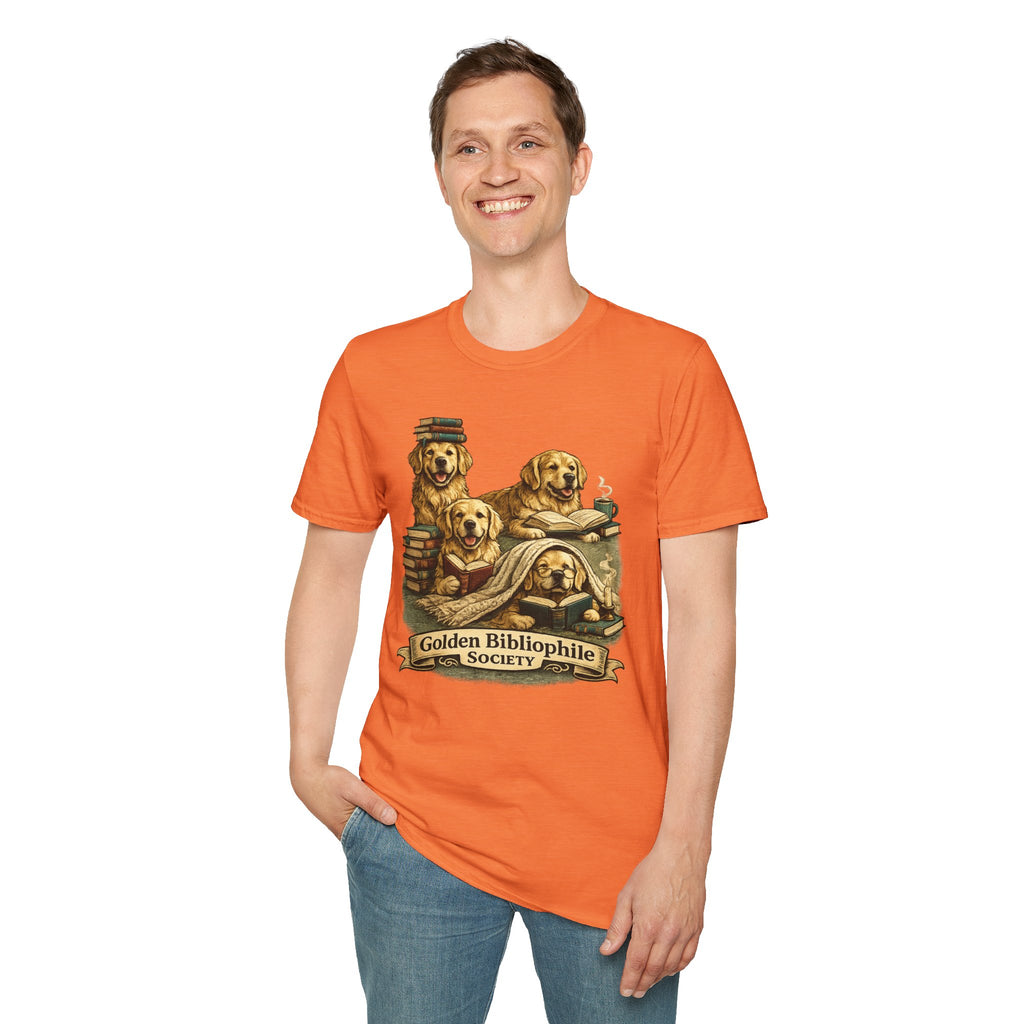 Copy of Unisex Softstyle Golden retriever Society  T-Shirt