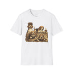Copy of Copy of Copy of Copy of Unisex Softstyle Beegal Library Four Dog T-Shirt