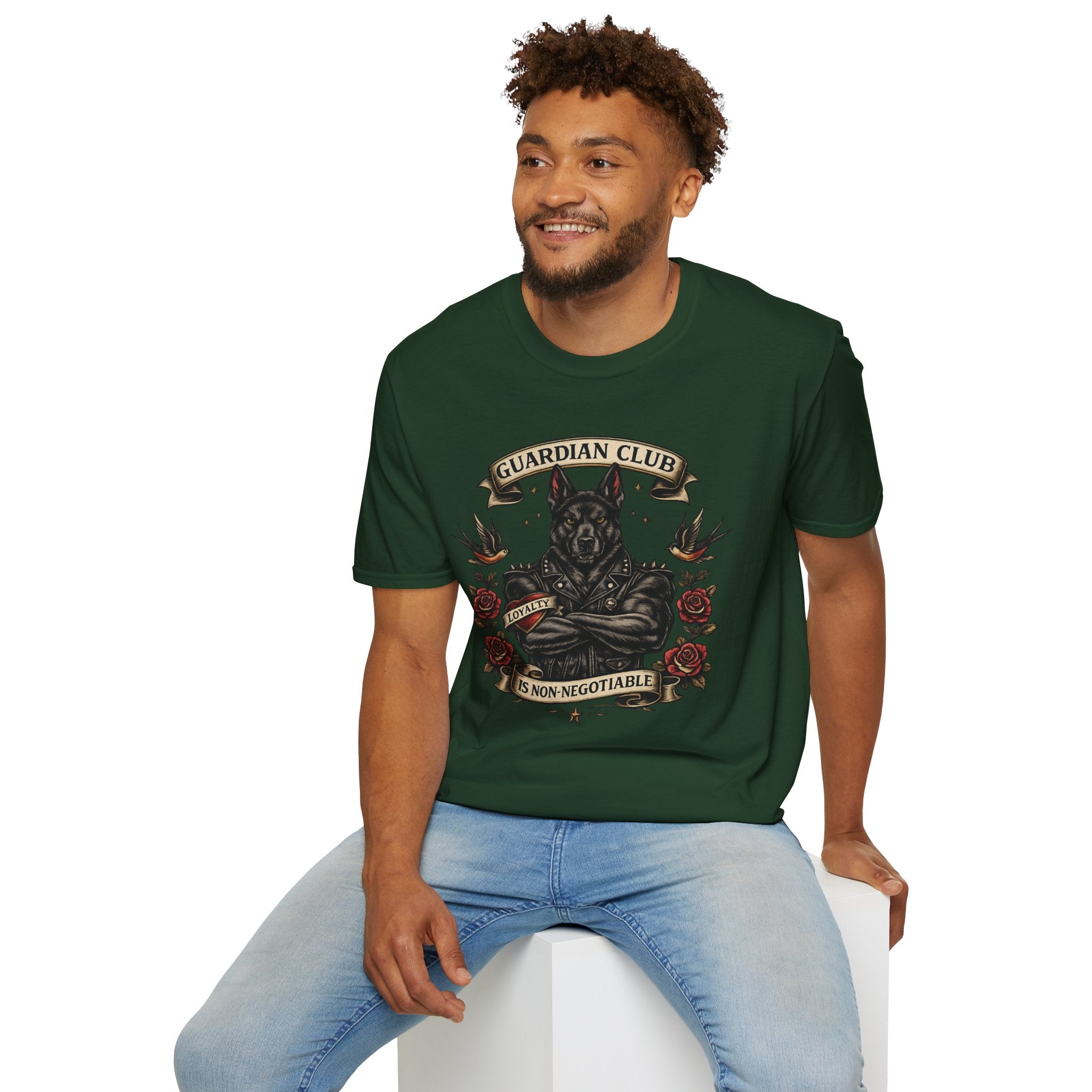 Copy of Copy of Unisex Softstyle Guardian Dog T-Shirt