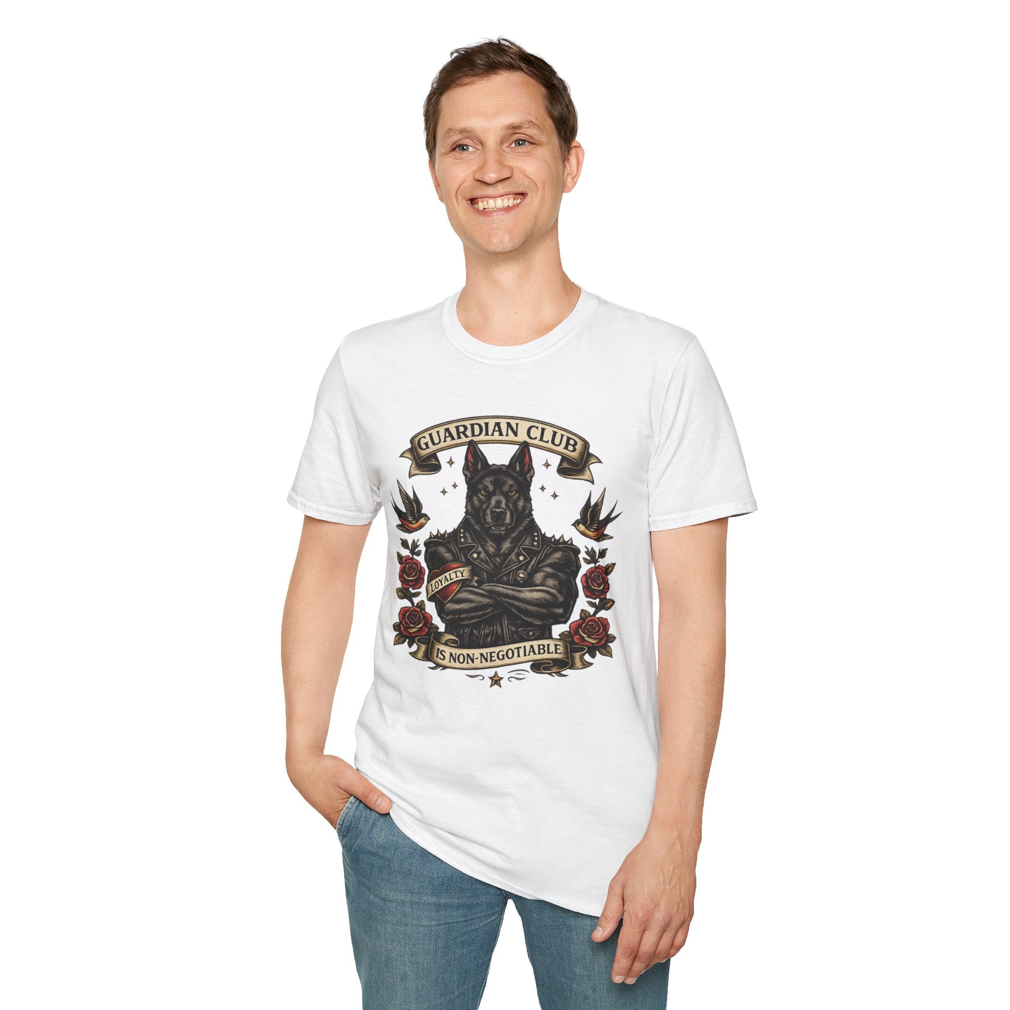 Copy of Copy of Unisex Softstyle Guardian Dog T-Shirt