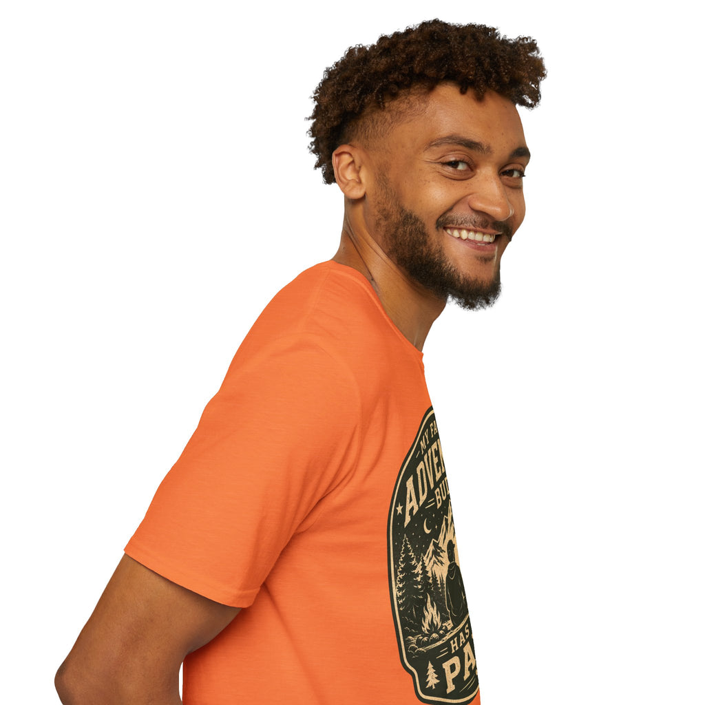 Copy of Unisex Softstyle My Favorite Adventure Has Paws T-Shirt
