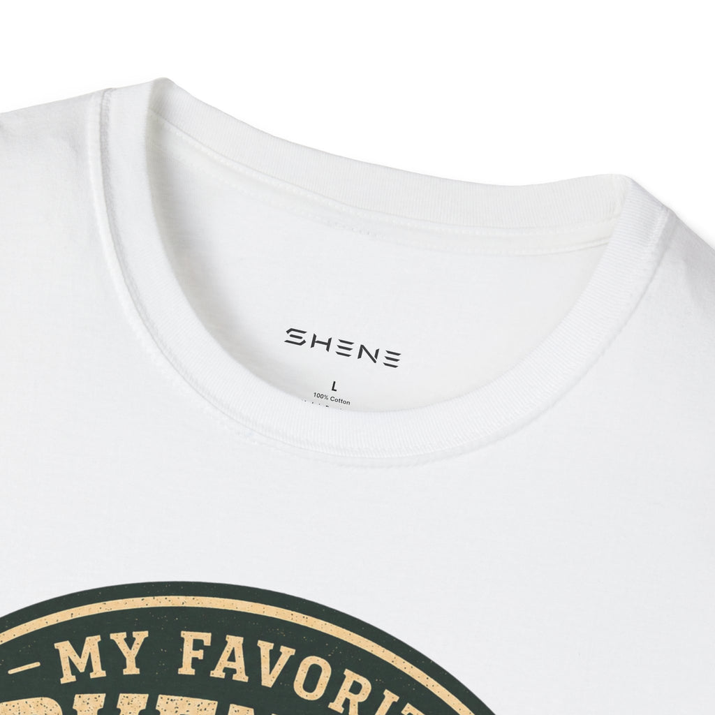 Copy of Unisex Softstyle My Favorite Adventure Has Paws T-Shirt