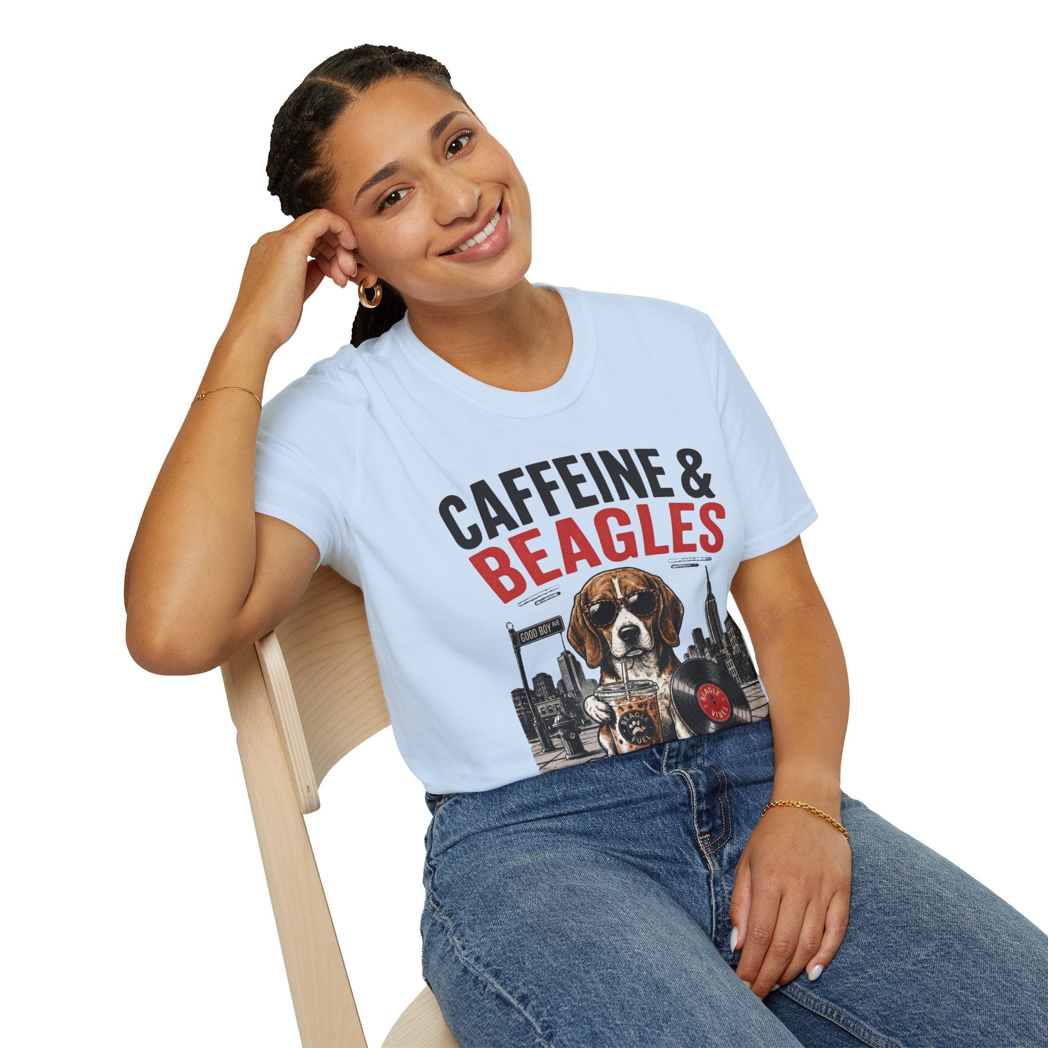 Unisex Softstyle Beegal Caffeine Fuel T-Shirt