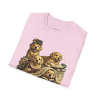 Copy of Unisex Softstyle Golden retriever Society  T-Shirt