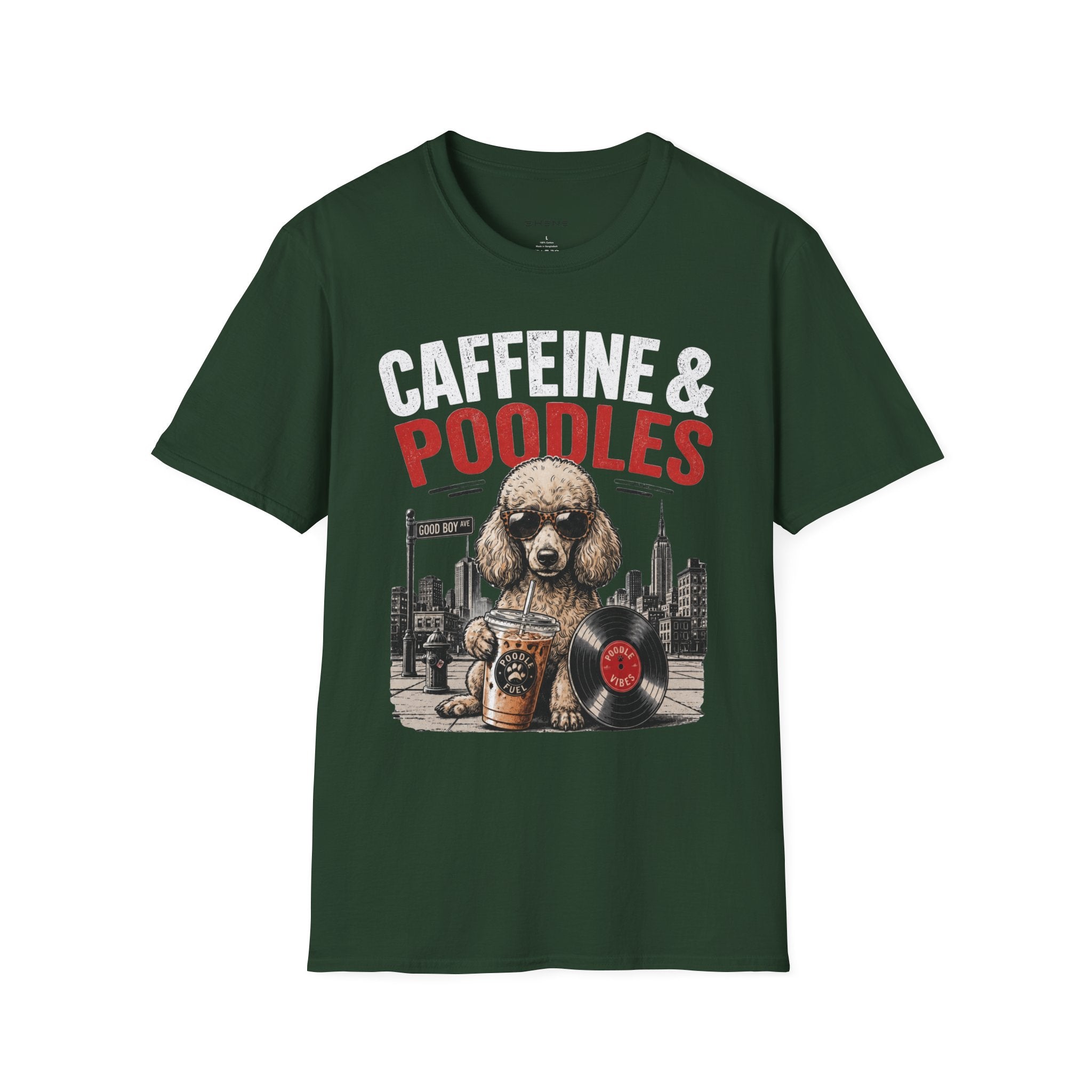Unisex Softstyle Poodle T-Shirt