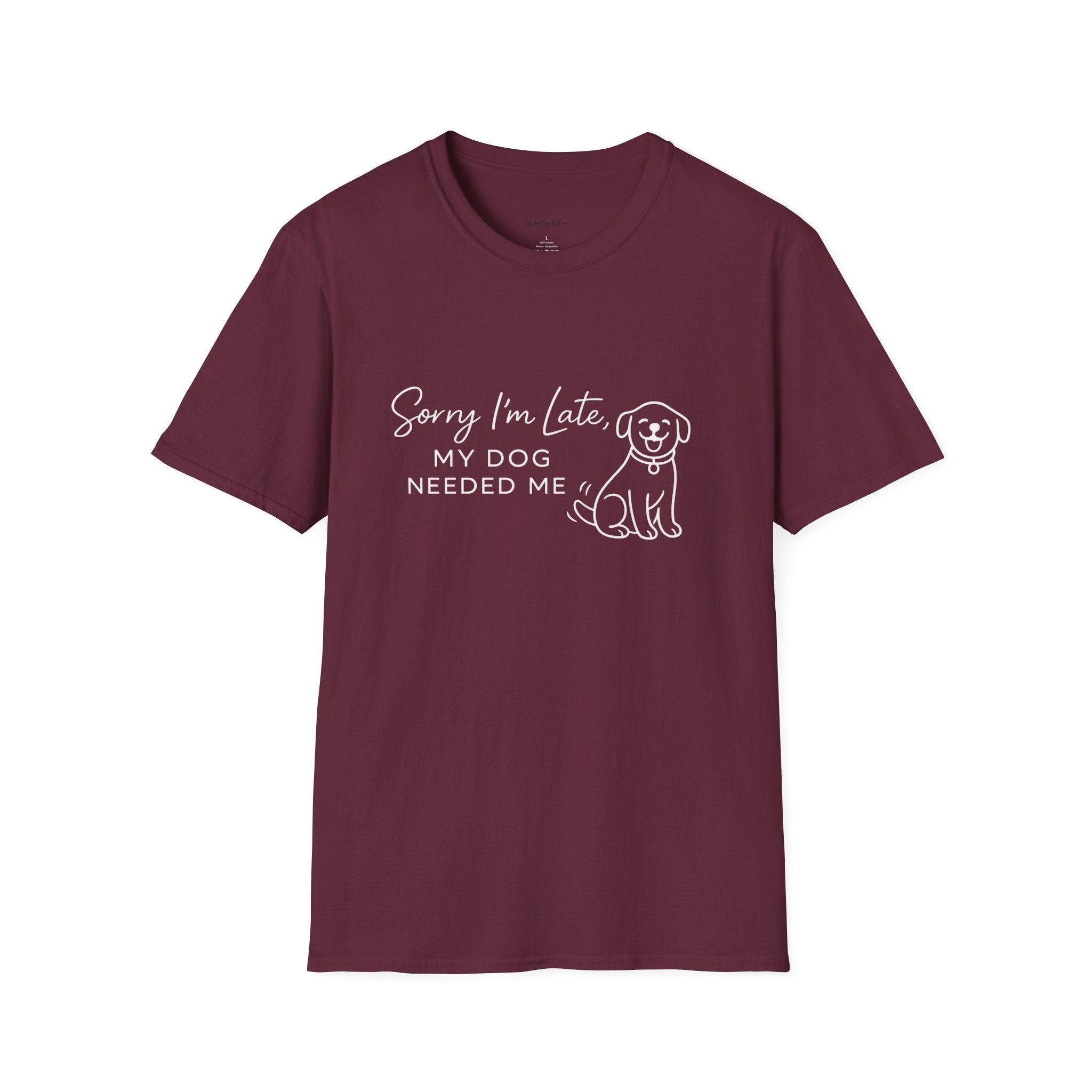Copy of Copy of Unisex Softstyle Sorry i'm Late T-Shirt