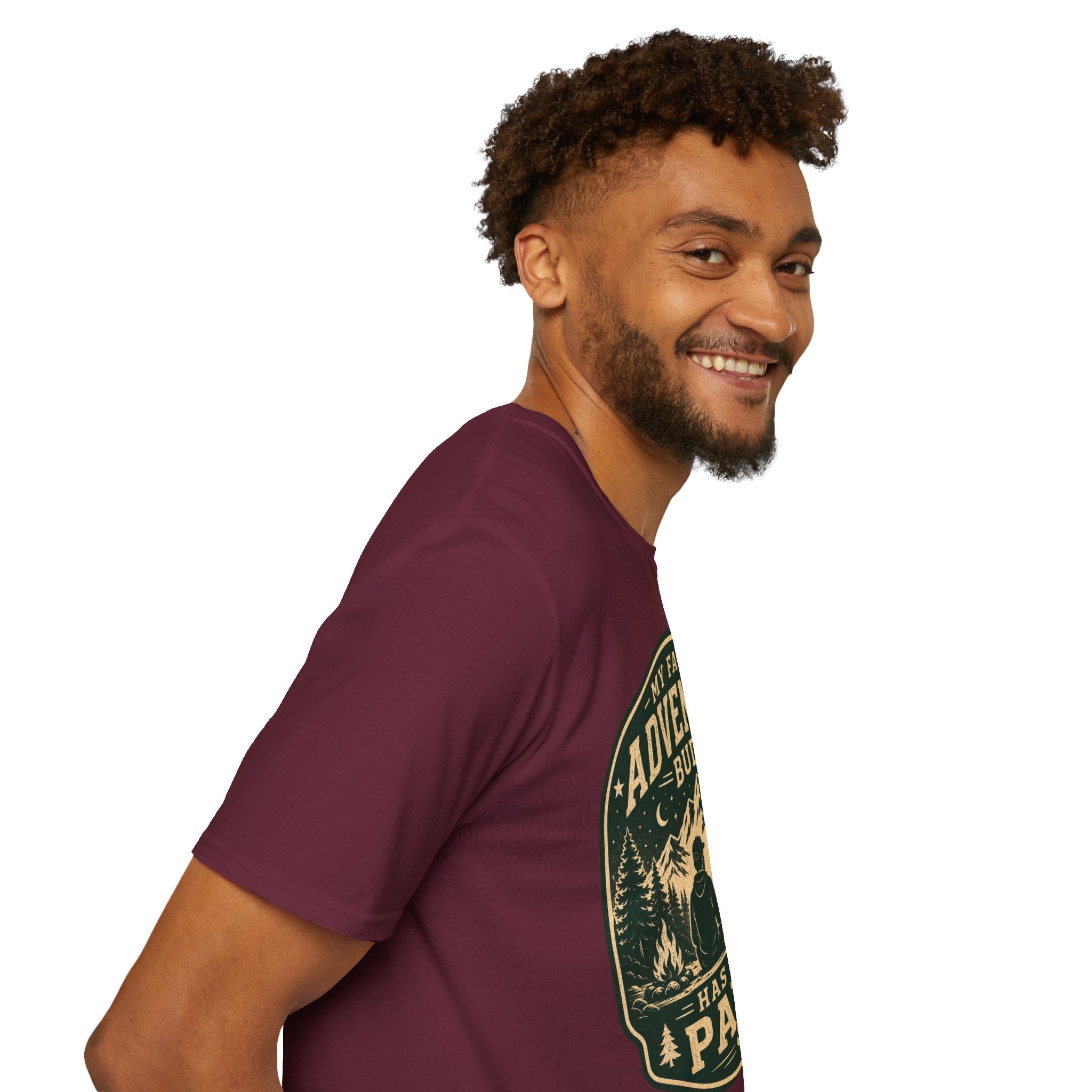 Copy of Unisex Softstyle My Favorite Adventure Has Paws T-Shirt