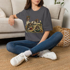 Copy of Copy of Copy of Copy of Unisex Softstyle r Pointer Library Four Dog T-Shirt