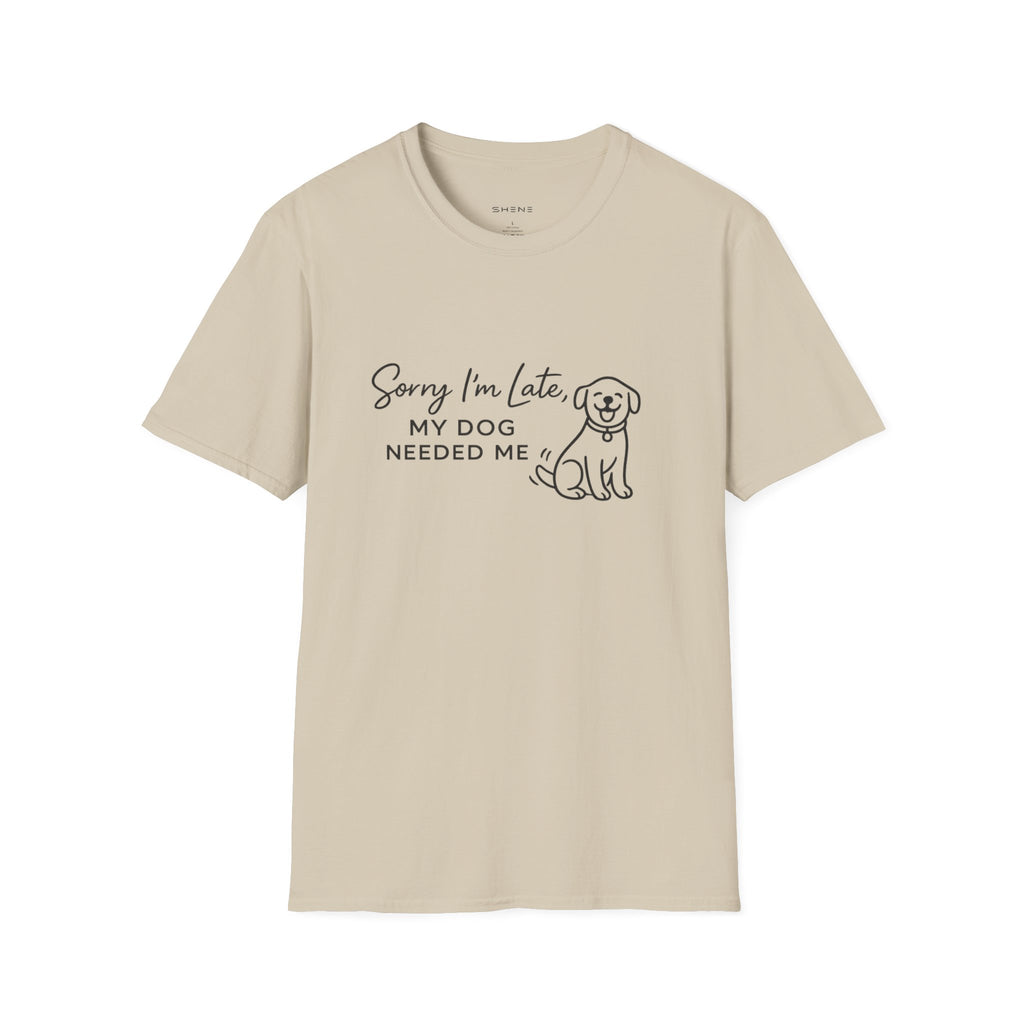 Copy of Copy of Unisex Softstyle Sorry i'm Late T-Shirt