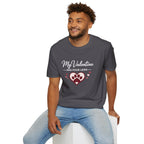 Copy of Unisex Softstyle My valentine has four leg T-Shirt