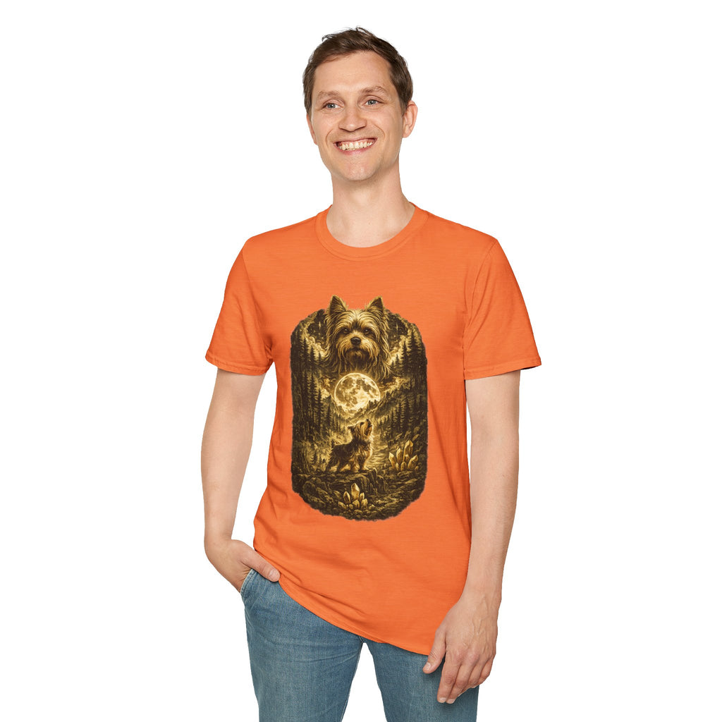 Copy of Unisex Softstyle shit su with moon T-Shirt