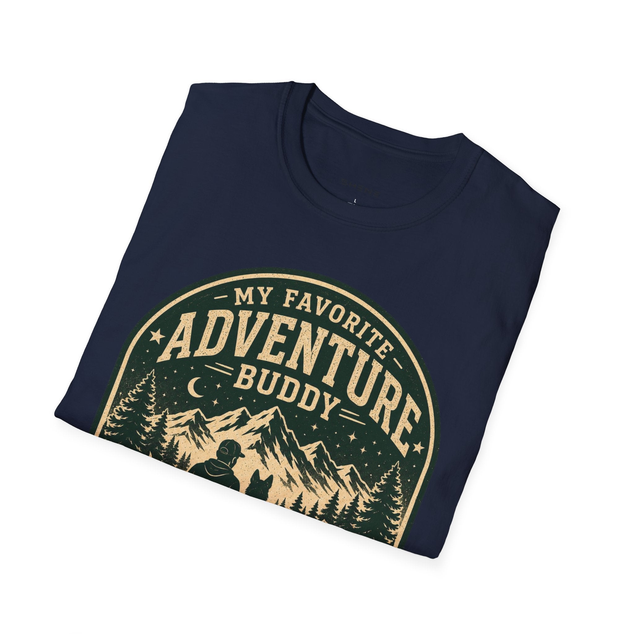 Copy of Unisex Softstyle My Favorite Adventure Has Paws T-Shirt