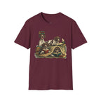 Copy of Copy of Copy of Copy of Unisex Softstyle r Pointer Library Four Dog T-Shirt