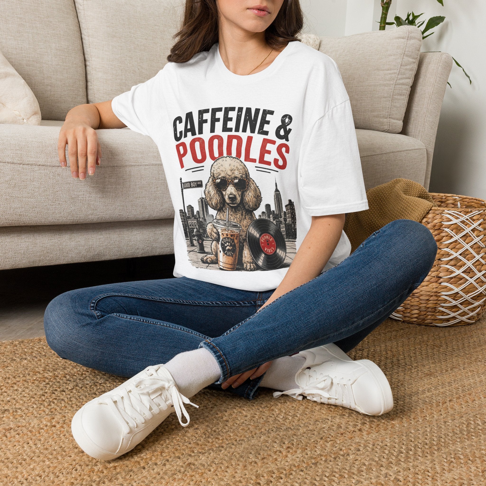 Unisex Softstyle Poodle T-Shirt