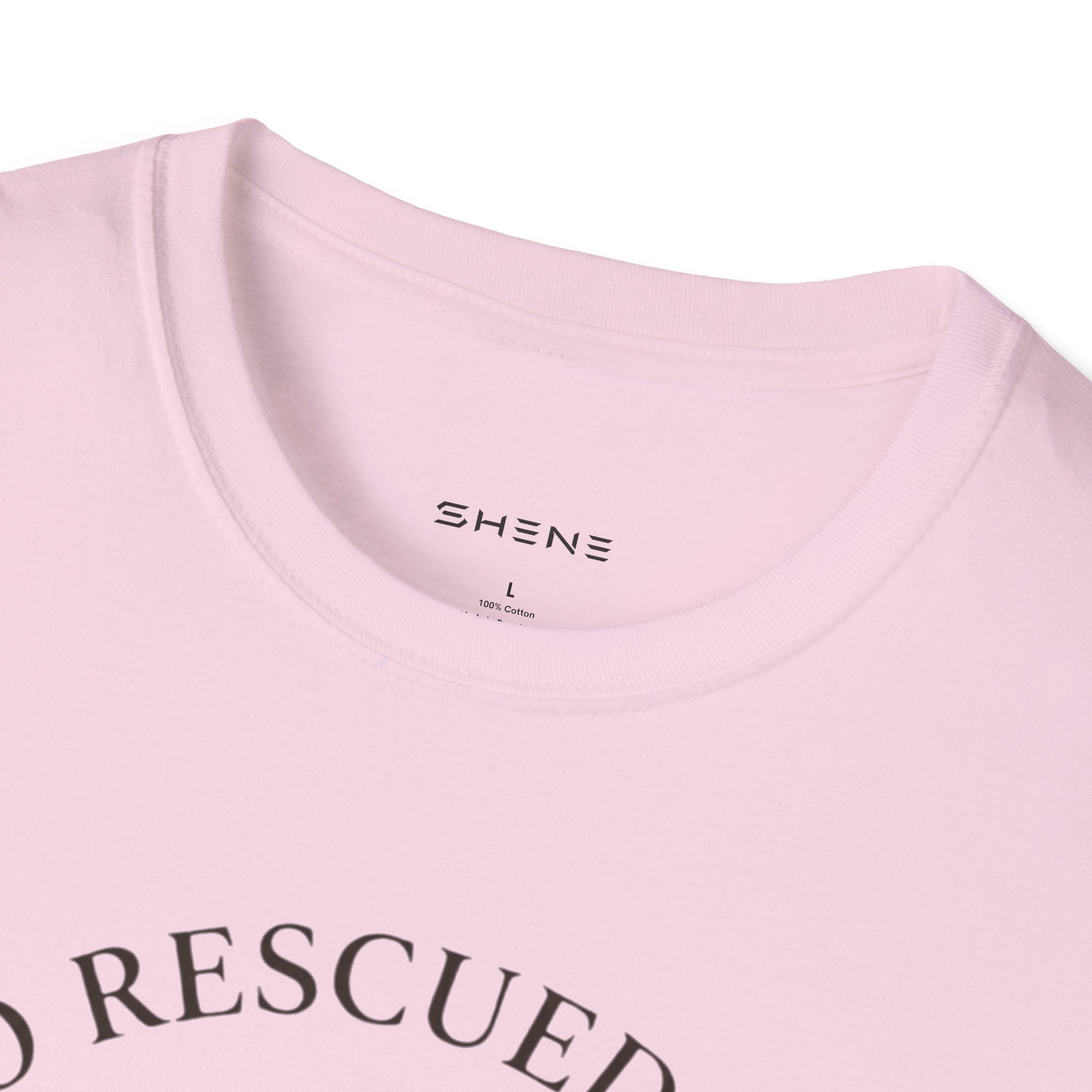 Copy of Copy of Unisex Softstyle Who Rescued Who T-Shirt