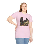 Copy of Unisex Softstyle Black Dog Library T-Shirt