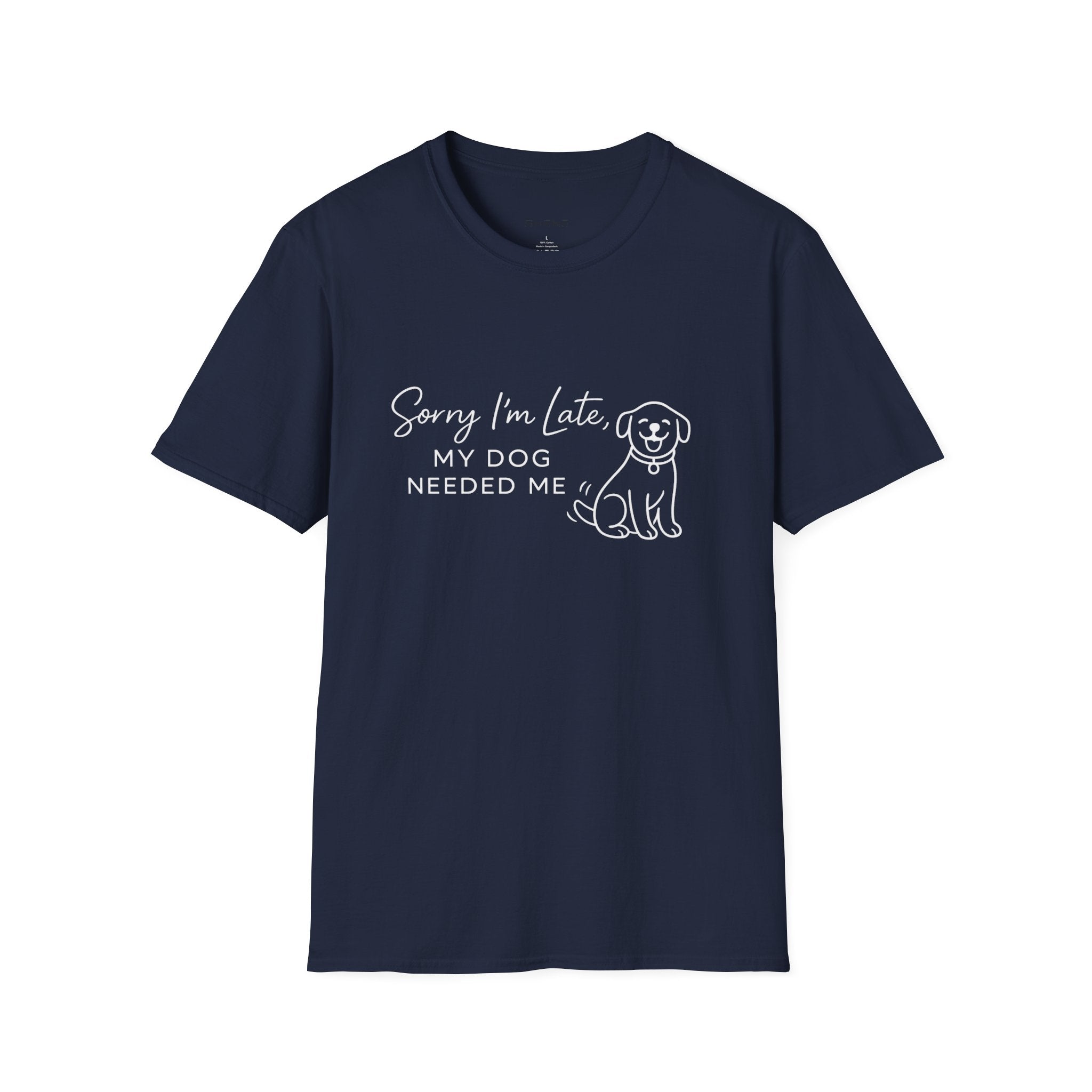 Copy of Copy of Unisex Softstyle Sorry i'm Late T-Shirt