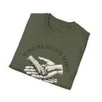 Copy of Copy of Unisex Softstyle Who Rescued Who T-Shirt