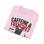 Unisex Softstyle French Bulldog Caffeine Fuel T-Shirt