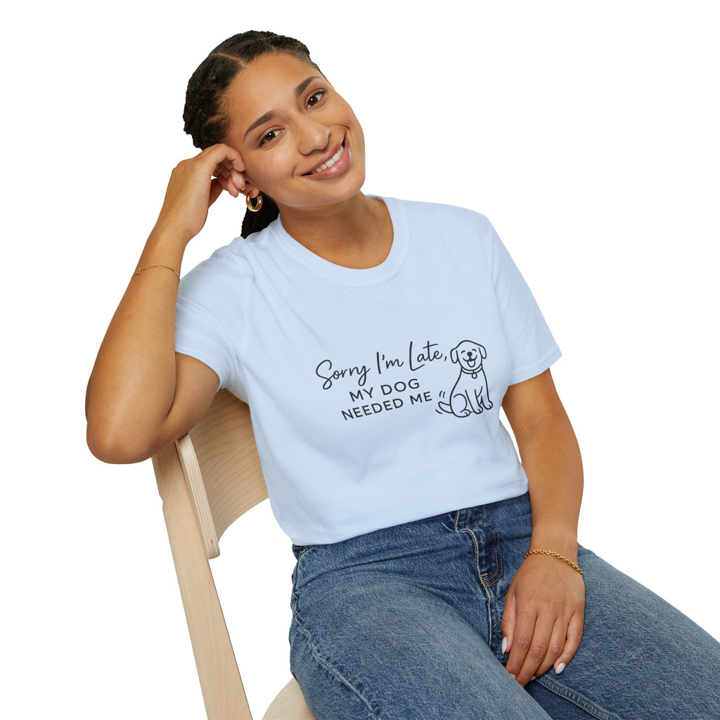 Copy of Copy of Unisex Softstyle Sorry i'm Late T-Shirt