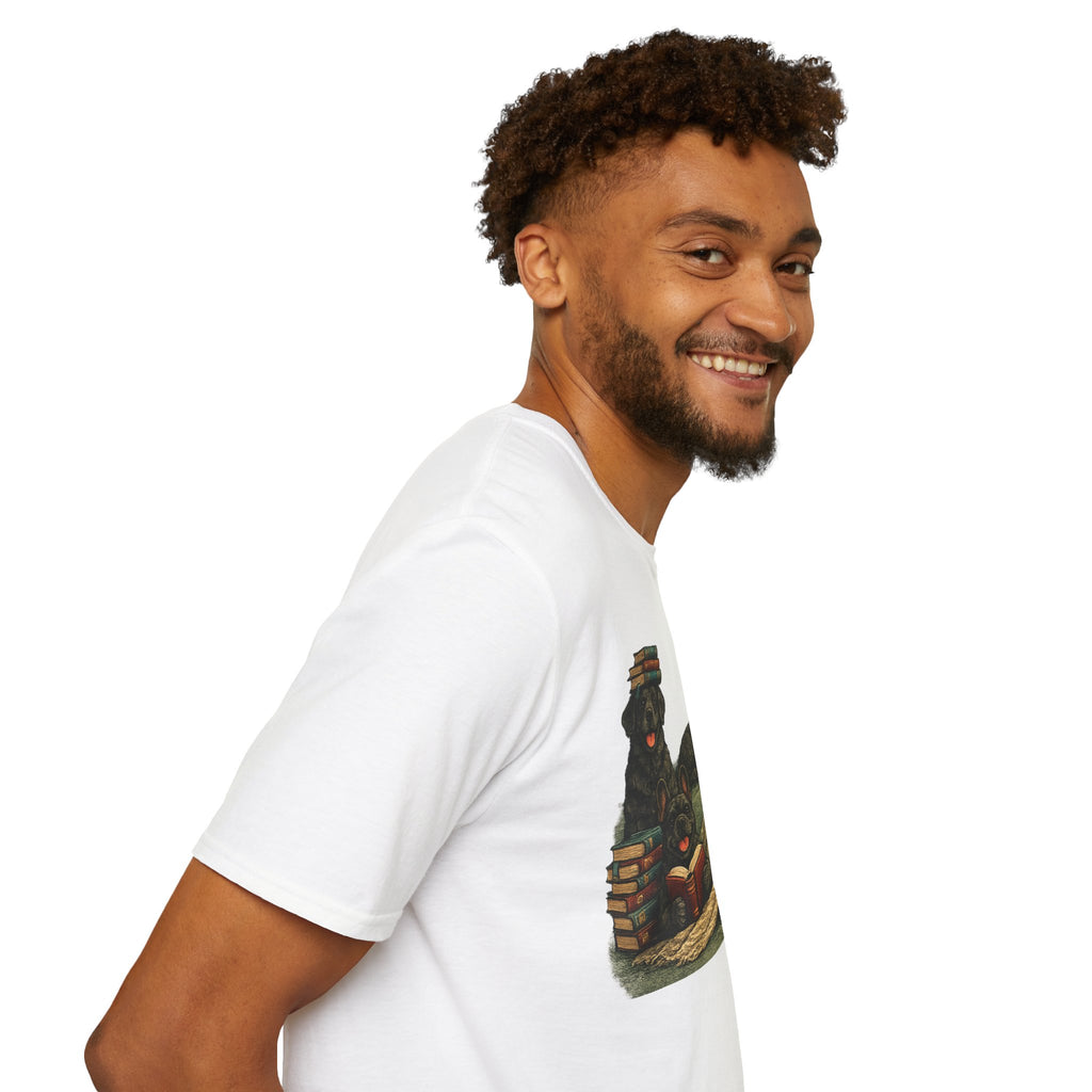 Copy of Unisex Softstyle Black Dog Library T-Shirt