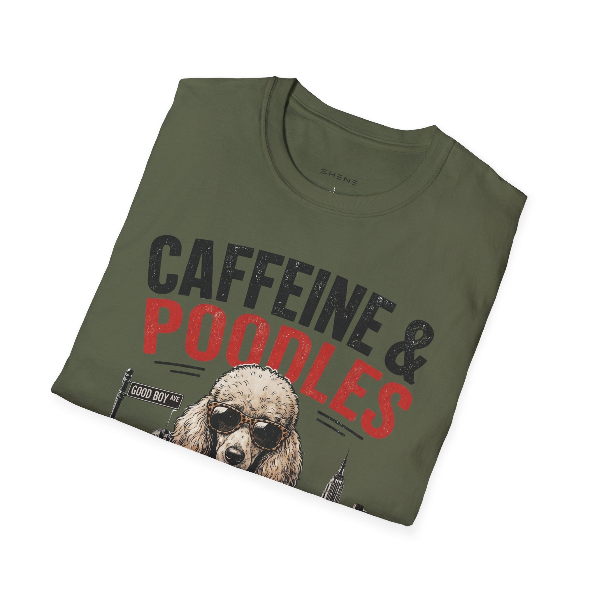 Unisex Softstyle Poodle T-Shirt