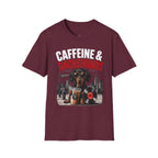 Unisex Softstyle Dachshund Caffeine Fuel T-Shirt