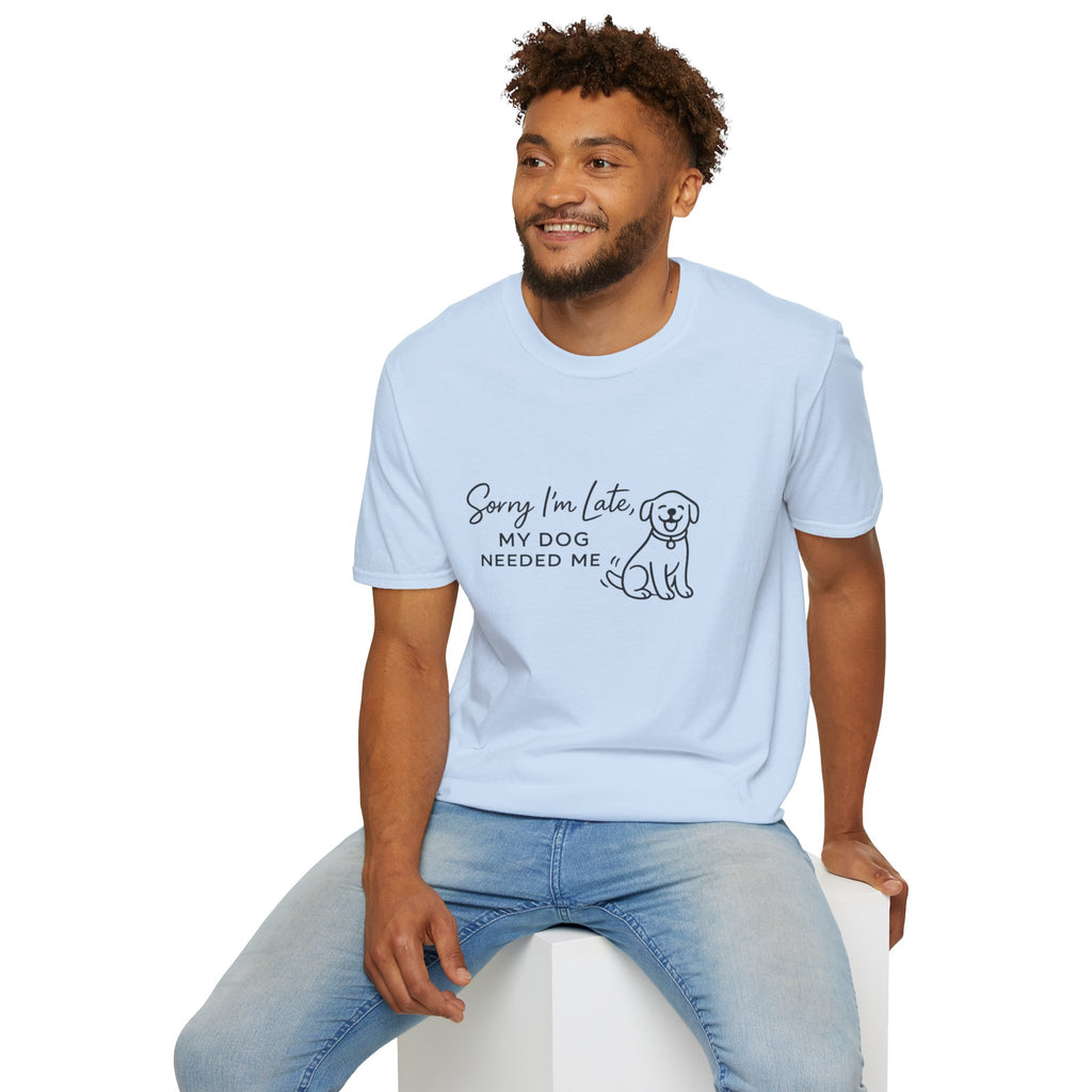 Copy of Copy of Unisex Softstyle Sorry i'm Late T-Shirt