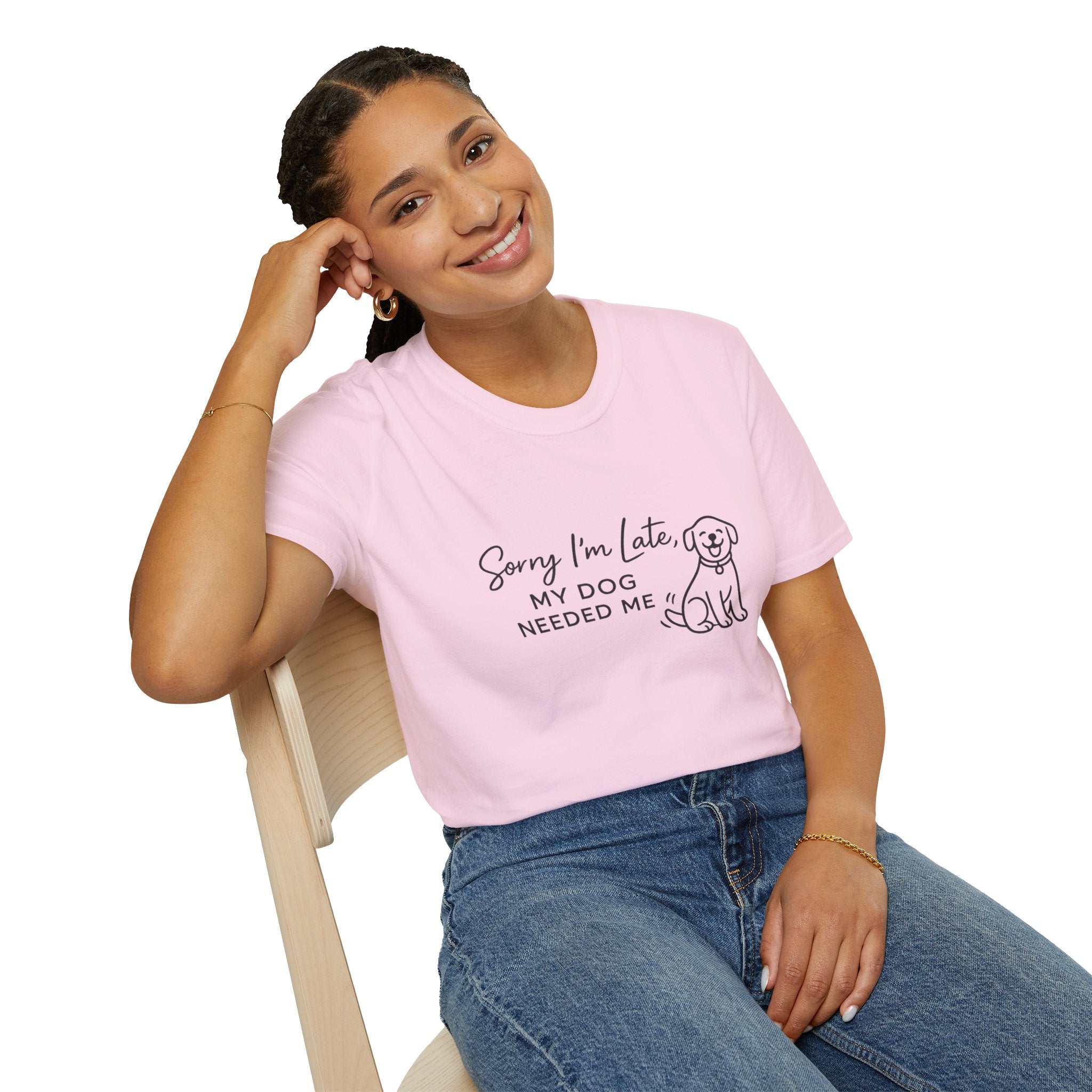 Copy of Copy of Unisex Softstyle Sorry i'm Late T-Shirt