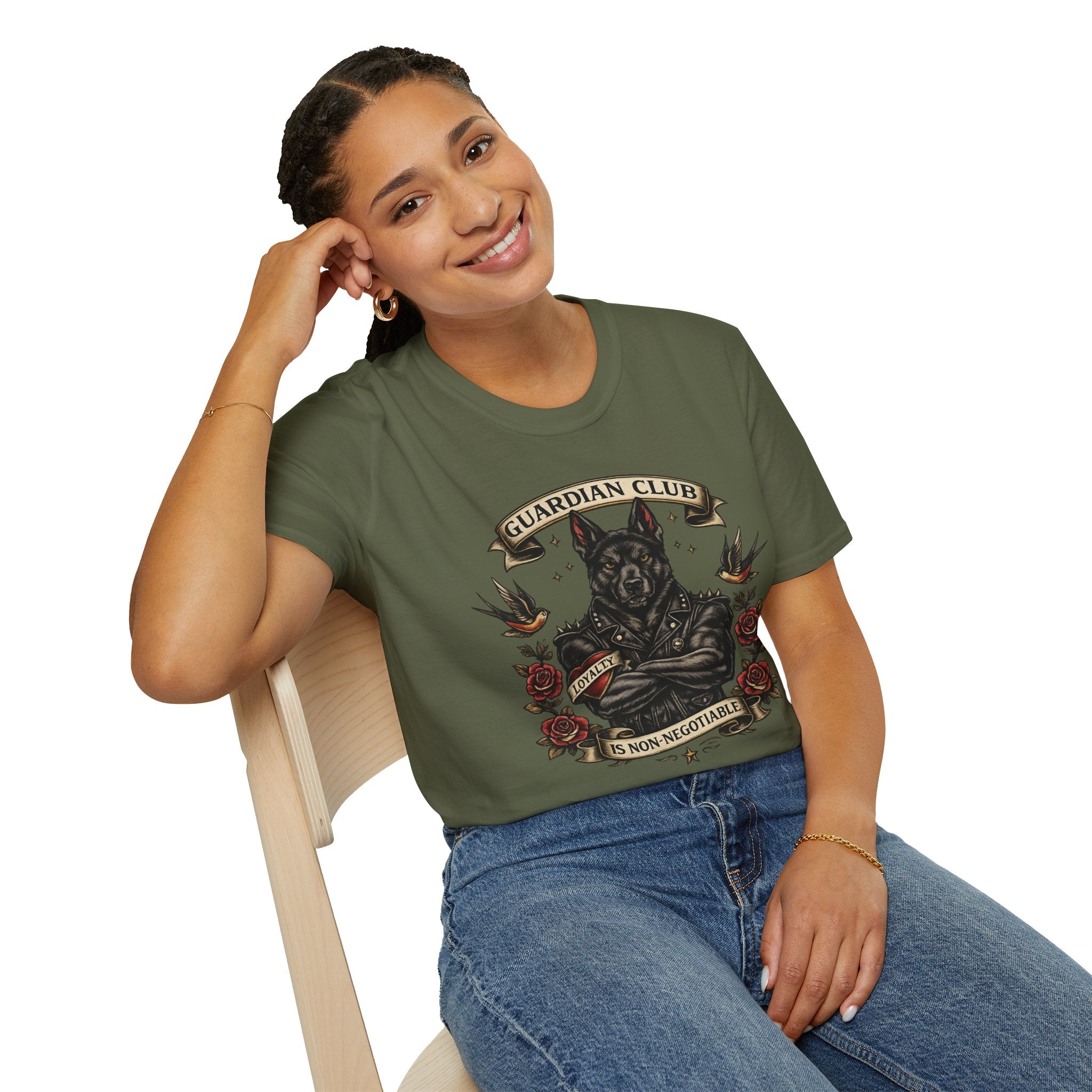Copy of Copy of Unisex Softstyle Guardian Dog T-Shirt