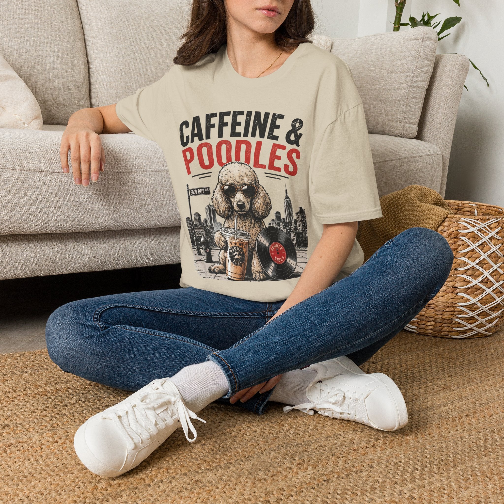 Unisex Softstyle Poodle T-Shirt