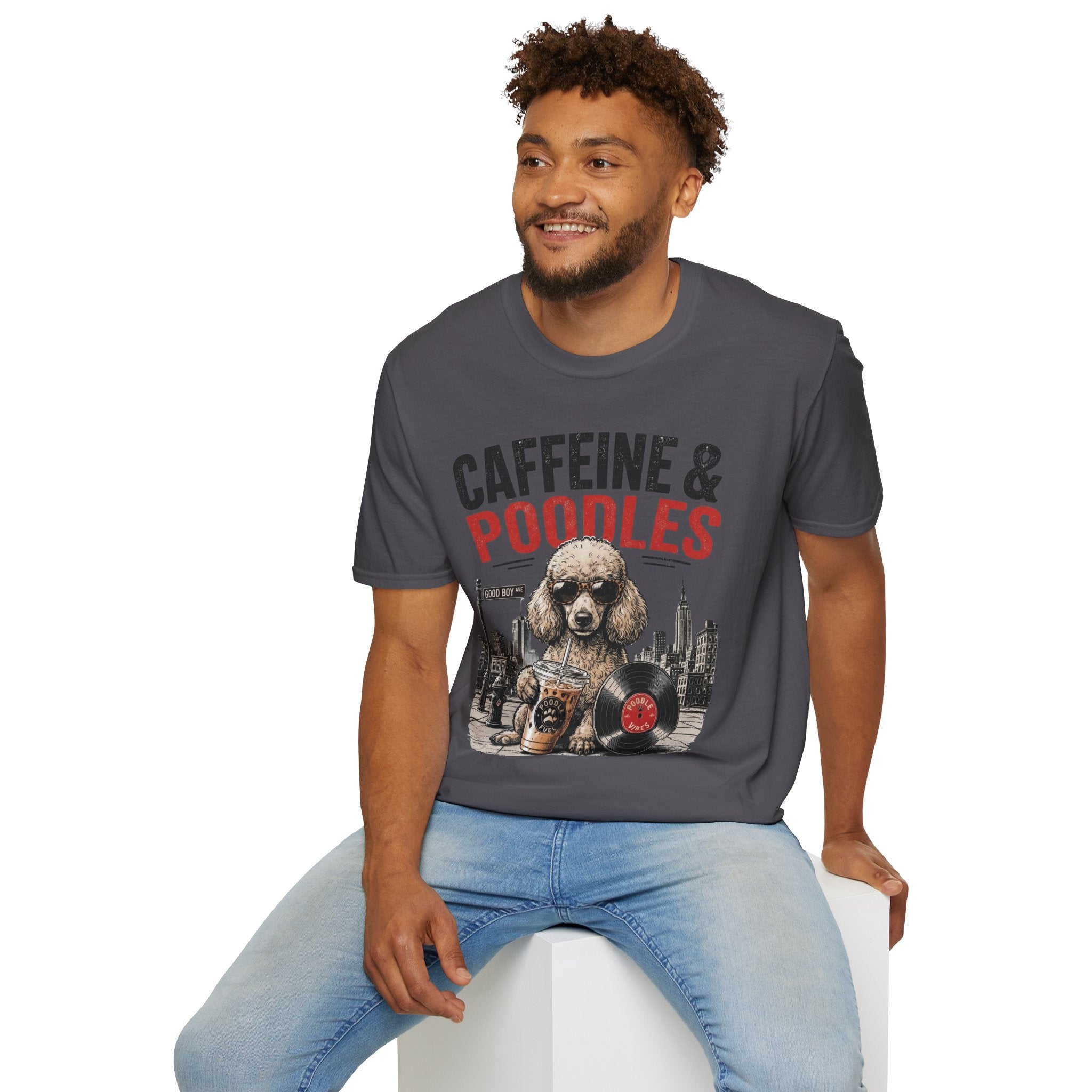 Unisex Softstyle Poodle T-Shirt