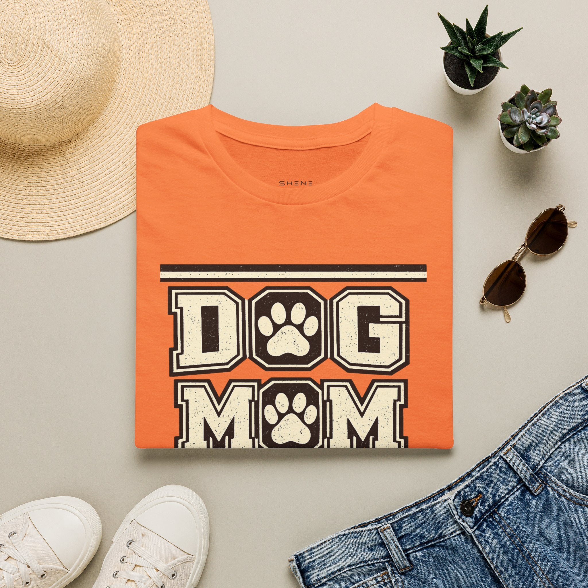 Copy of Copy of Unisex Softstyle Dog Mom T-Shirt