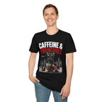 Unisex Softstyle French Bulldog Caffeine Fuel T-Shirt
