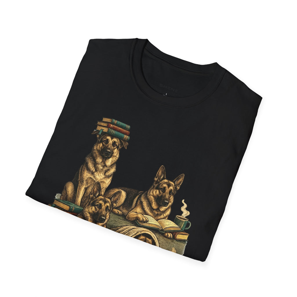 Copy of Unisex Softstyle German Shepherd Library T-Shirt