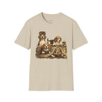 Copy of Copy of Copy of Copy of Unisex Softstyle Beegal Library Four Dog T-Shirt