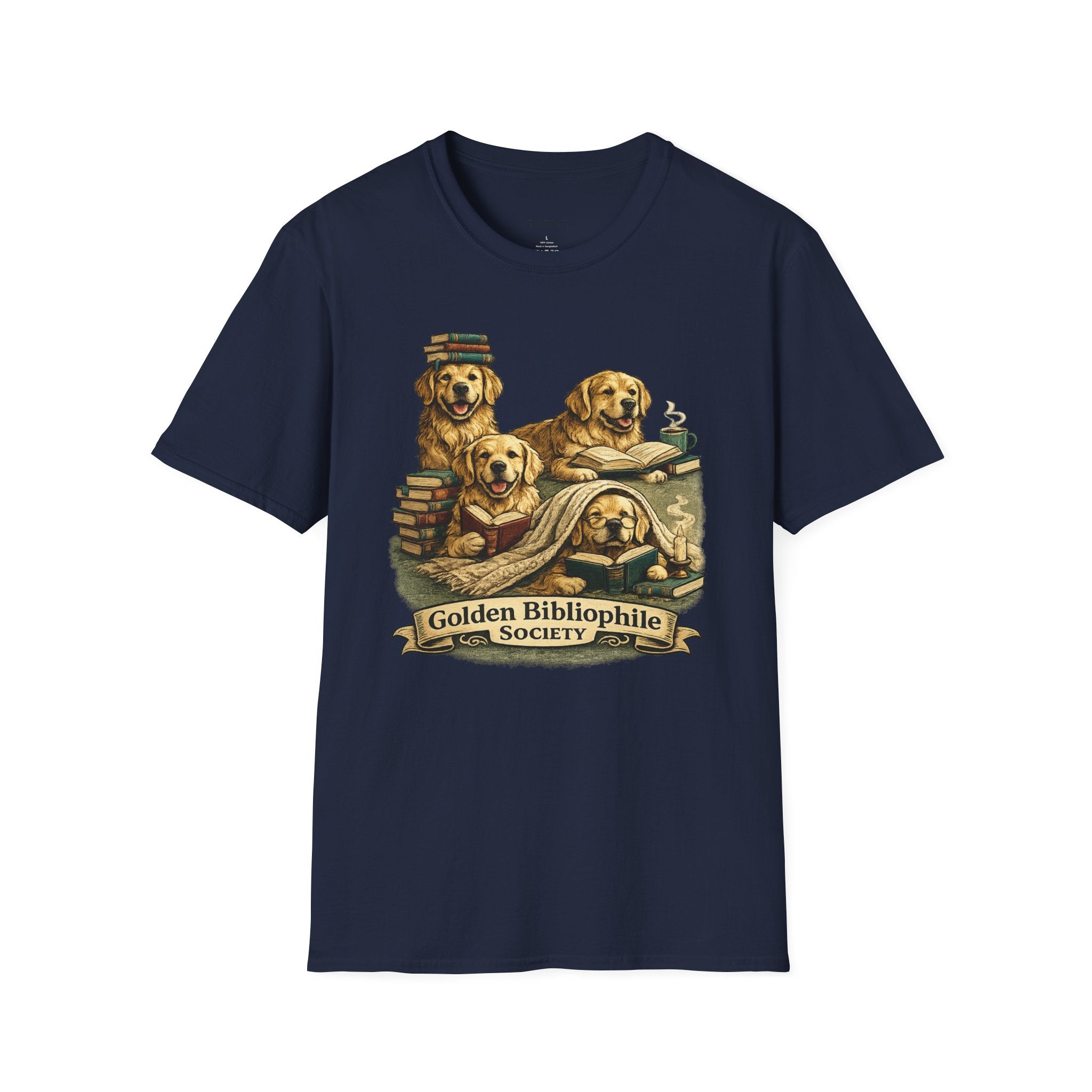 Copy of Unisex Softstyle Golden retriever Society  T-Shirt